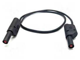 Test lead: single | 32A | banana plug 4mm,both sides | Urated: 1kV