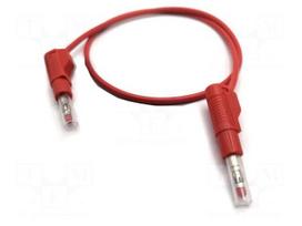 Test lead: single | 32A | banana plug 4mm,both sides | Urated: 600V