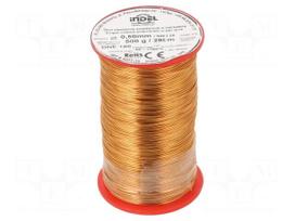 Coil wire | single coated enamelled | 0.5mm | 0.5kg | -65÷180°C