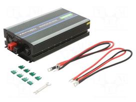 Converter: DC/AC | 2kW | Uout: 230VAC | 12VDC | 180x350x73mm | Ppeak: 4kW