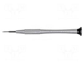 Screwdriver: precision | slot | 0.6x0.15mm | Blade length: 14mm