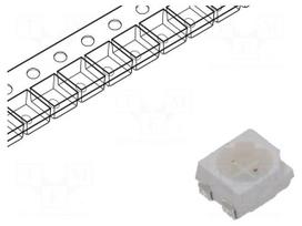 LED | red/green | SMD | PLCC4 | 2.2÷2.6/3.2÷3.6VDC | 3.5x2.8x1.9mm