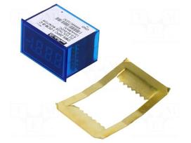Voltmeter | digital,mounting | 8÷50V | on panel | LED | 3,5 digit