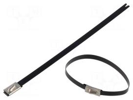 Cable tie | L: 127mm | W: 4.6mm | acid resistant steel AISI 316 | 540N
