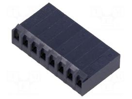 Connector: wire-board | female | PIN: 8 | straight | for cable | crimped