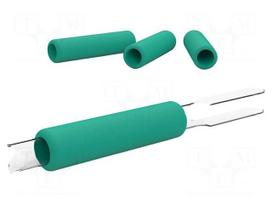 Holder | for  soldering iron | 4pcs | ESD | Ø: 12.6mm | L: 53mm | green