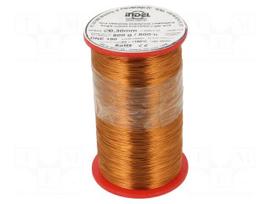 Coil wire | single coated enamelled | 0.3mm | 0.5kg | -65÷180°C