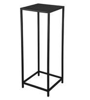 Mirrors&More Vera side galdiņš 31x31x80 cm melns 2090202 4251820308609