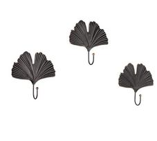 Mirrors&More Merle hook skapis 3-pack melns/zelta 2300180 4251820309880