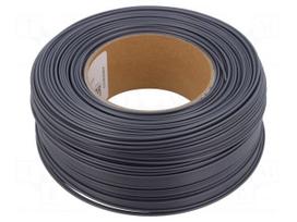 Filament: PLA | 1.75mm | grey | 185÷225°C | 1kg | Table temp: 40÷60°C