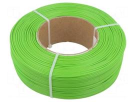 Filament: PLA | 1.75mm | green | 185÷225°C | 1kg | Table temp: 40÷60°C