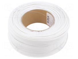 Filament: PLA | 1.75mm | winter white | 185÷225°C | 1kg | refill