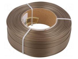 Filament: PLA | 1.75mm | pearl gold | 185÷225°C | 1kg | refill
