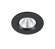 Trio-Lighting Zenia H2O LED 8,5 cm matt black griestos iebūvējams gaismeklis