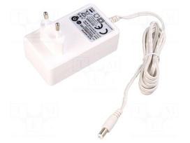 Power supply: switching | mains,plug-in | 12VDC | 3A | 36W | 87.41%