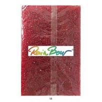 Stikliniai apvalūs karoliukai (biseris) Nr. 6/0 RainBow® 500 g, spalva 5B