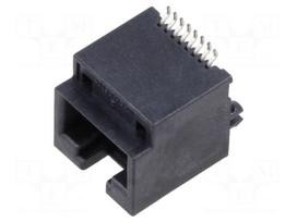 Connector: RJ45 | socket | PIN: 8 | straight | for cable | SMT | 8p8c