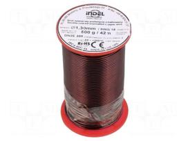 Coil wire | double coated enamelled | 1.3mm | 0.5kg | -65÷200°C
