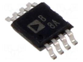 IC: operational amplifier | 8MHz | Ch: 2 | ±4.5÷18VDC | MSOP8 | 1.8mV