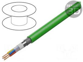 Wire | SF/UTP | 2x2x22AWG | industrial Ethernet,PROFINET | Cat 5e