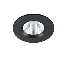 Trio Zagros LED recessed spotlight IP65 matt black round gaismeklis 650710132 4017807442601