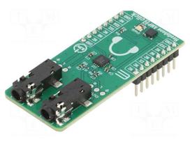 Click board | prototype board | Comp: MAX9723 | audio,amplifier