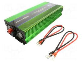 Power supply: UPS | 2.5kW | 230V | Schuko x2 | 210x515x90mm | 50Hz