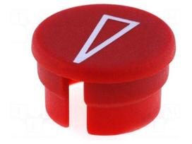 Cap | polyamide | red | 15mm
