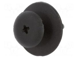 Plastic anchor | 10pcs | VW | OEM: 1H0867199A | 13.5mm | black