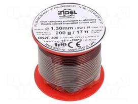 Coil wire | double coated enamelled | 1.3mm | 0.2kg | -65÷200°C