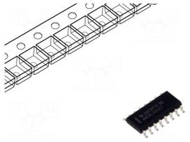 IC: interface | line driver | half duplex,RS422 | 32000kbps | SOIC16