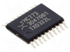 IC: digital | D flip-flop | Ch: 8 | CMOS | SMD | TSSOP20 | HC | 160uA