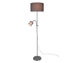 Trio Owen stāvlampa E27+E14 grey  R40192007 4017807489637