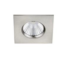 Trio Zagros LED recessed spotlight IP65 brushed steel square gaismeklis 650610107 4017807376876