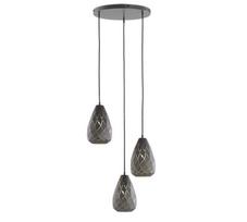 Trio-Lighting Onyx  3-pc E27 anthracite/gold piekaramā lampa