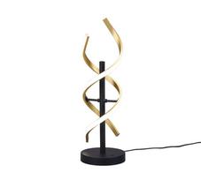Trio Sequence LED table lamp matt brass/matt black gaismeklis 541810208 4017807541762