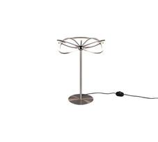 TRIO-Lighting Charivari LED table lamp brushed steel gaismeklis