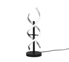 Trio Sequence LED table lamp brushed aluminium/matt black gaismeklis 541810205 4017807541748