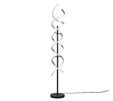 Trio Sequence LED stāvlampa brushed aluminium/matt black  441810205 4017807540765