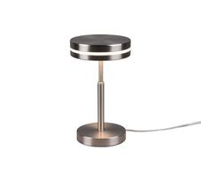 Trio Franklin LED table lamp brushed steel gaismeklis 526510107 4017807510140