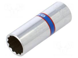 Socket: 12-angles | socket spanner | 13mm | 1/4" | long
