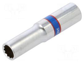 Socket: 12-angles | socket spanner | 7mm | 1/4" | long