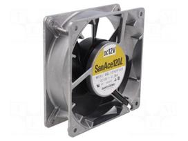 Fan: DC | 120x120x38mm | axial | 12VDC | 147m3/h | 36dBA | ball | 2280rpm