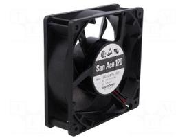 Fan: DC | axial | 24VDC | 120x120x38mm | 200.4m3/h | 46dBA | ball | 3100rpm