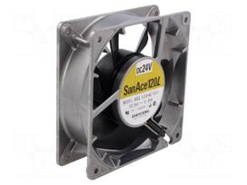 Fan: DC | axial | 24VDC | 120x120x38mm | 200.4m3/h | 46dBA | ball | 3100rpm