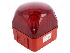 Signaller: lighting | flashing light,continuous light | 24VDC