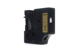 Ribbon JetWorld Replacement Dymo D1 Black on Gold 9mm x 7m  LM100, LM100Plus, LM100Series, LM120P, LM280, LM300, LM350, LM350D, LM350Series, LM360D, LM400, LM420P, LM450, LM450D, LM450Series, LM500TS, LMPC, LMPC2 (40923)