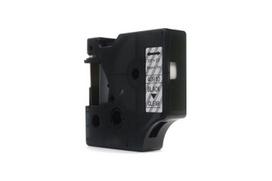Ribbon JetWorld Replacement Dymo D1 Black on Clear 9mm x 7m  LM100, LM100Plus, LM100Series, LM120P, LM280, LM300, LM350, LM350D, LM350Series, LM360D, LM400, LM420P, LM450, LM450D, LM450Series, LM500TS, LMPC, LMPC2 (40910) (S0720670)