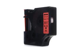 Ribbon JetWorld Replacement Dymo D1 Black on Red 12mm x 7m LM100, LM100+, LM200, LM300, LM400, LM420P, LM350, LM350D, LM360D, LM450D, LM260P, LM120P, LM500TS, LM160, LM210D, LM280, LM150, LM220 (45017) (S0720570)
