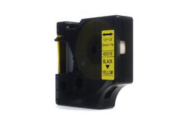Ribbon JetWorld Replacement Dymo D1 Black on Yellow 12mm x 7m LM100, LM100+, LM200, LM300, LM400, LM420P, LM350, LM350D, LM360D, LM450D, LM260P, LM120P, LM500TS, LM160, LM210D, LM280, LM150, LM220  (45018) (S0720580)